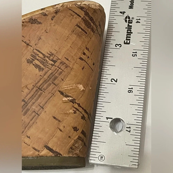 Wild Pair Slip On platform Cork Wedges size 6.5 (3 pairs) gold blue red orange - Picture 15 of 16